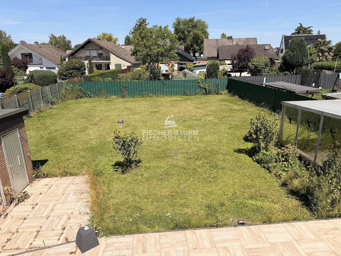 Blick zum Garten