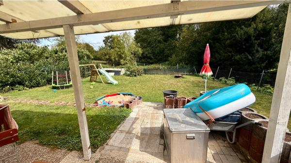 Überdachte Terrasse
