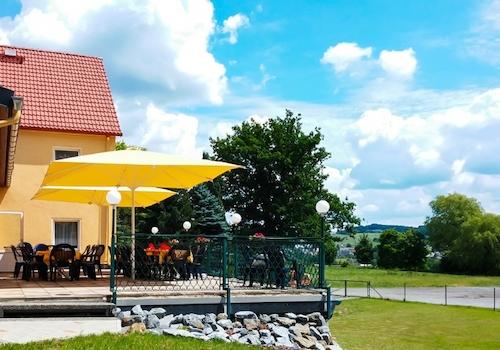 Terrasse von West