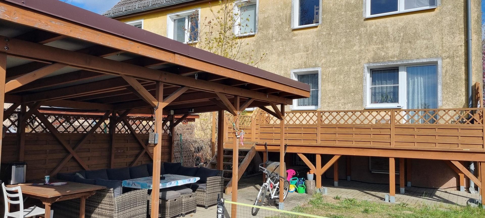 Sitzplatz im Außenbereich