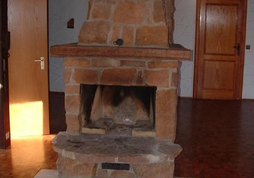 Kamin im Studio