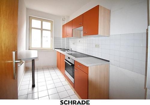 ...die Küche ist schon drin