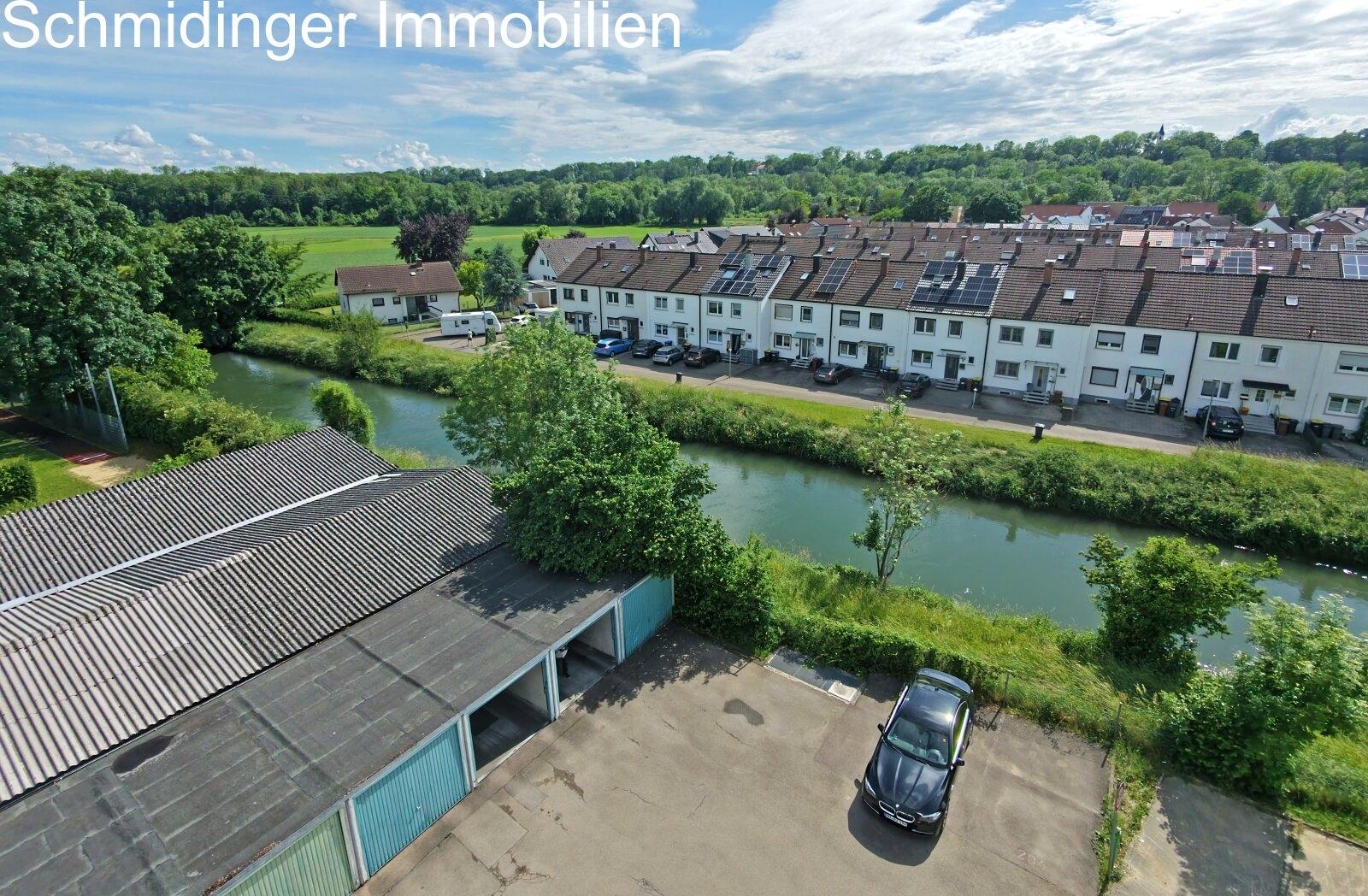 Blick vom Balkon