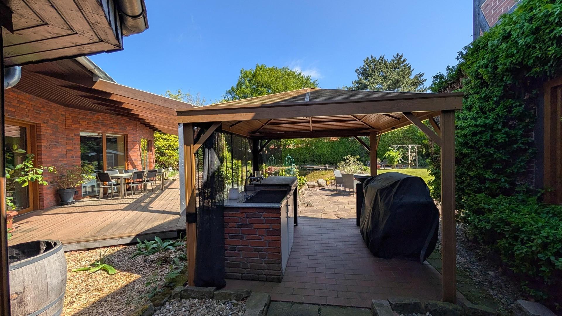 Outdoorküche Haupthaus