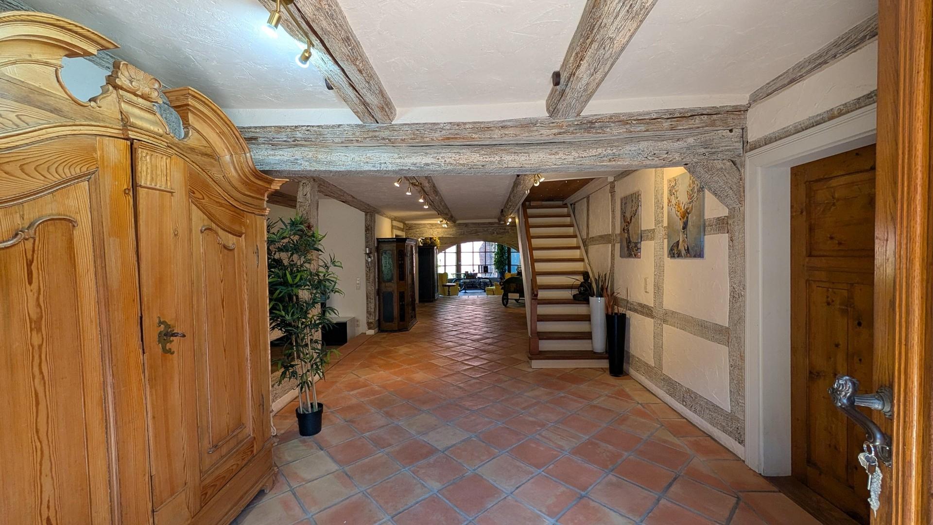 Blick in den Flur Haupthaus