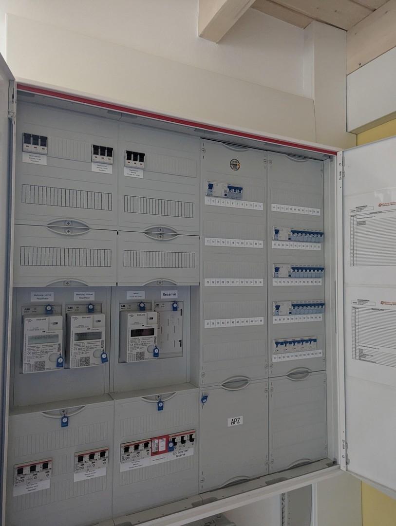Neuer Stromverteilerkasten