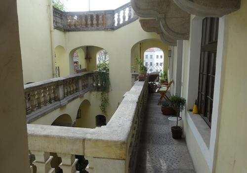 Blick auf Terrasse