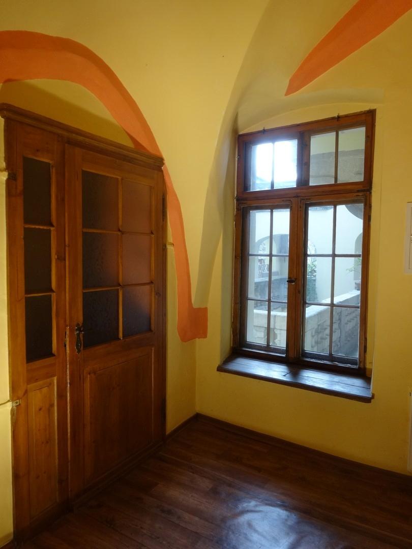 Diele mit Ausblick zu Terrasse