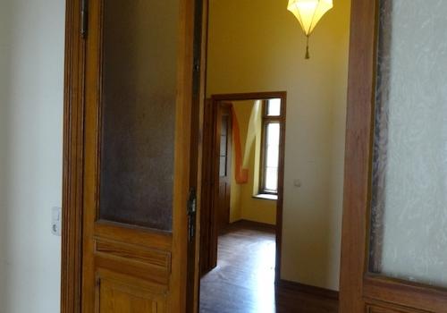 Blick vom Wohnzimmer in WE