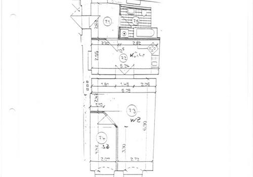 Grundriss 2 Zimmer WE
