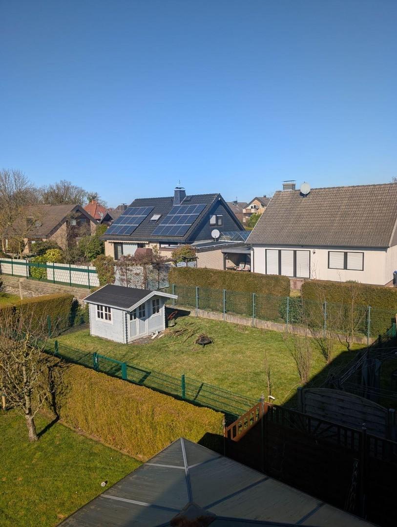 Ausblick vom Balkon