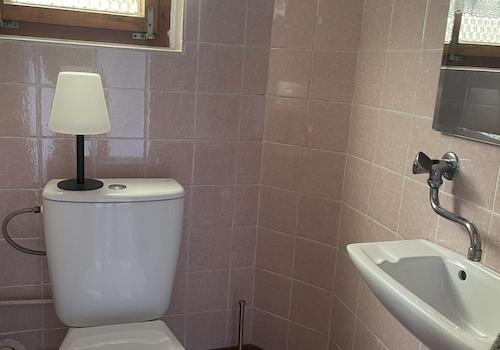 kleine Toilette Terrasse