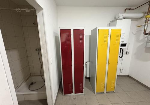 Dusche und Umkleide Teil A