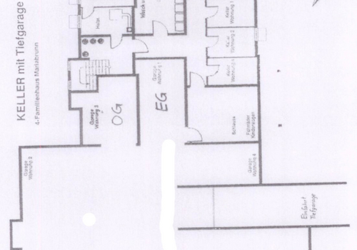 Grundriss Keller