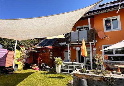 Südseite Haus vom Garten aus