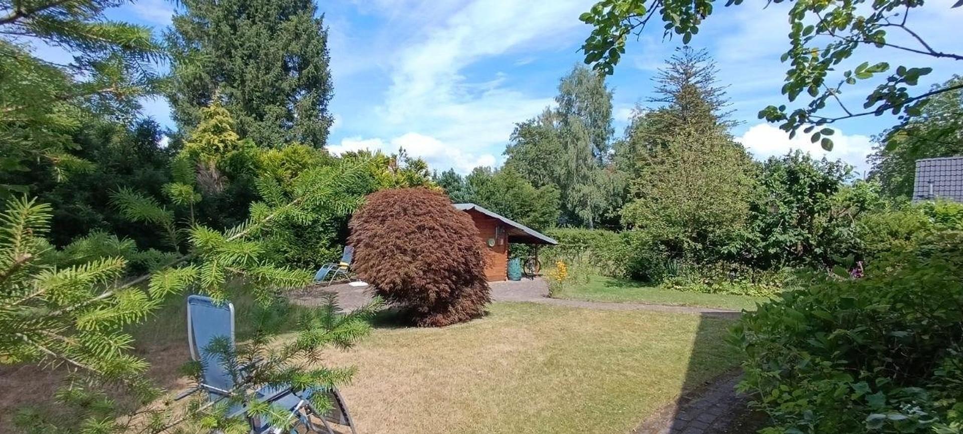 Garten Richtung Nordosten