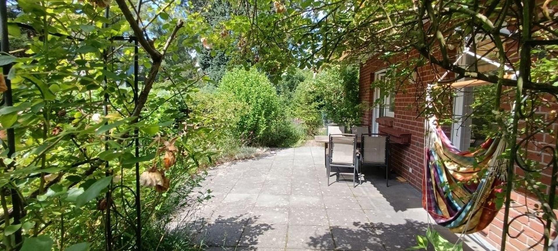 West-Terrasse nach Norden