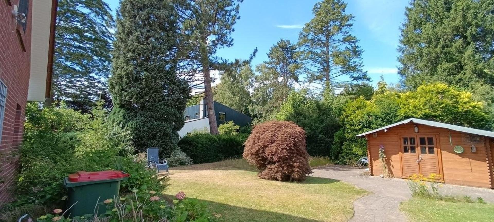Garten Richtung Nordwesten