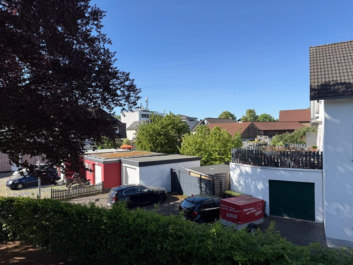 Blick vom balkon