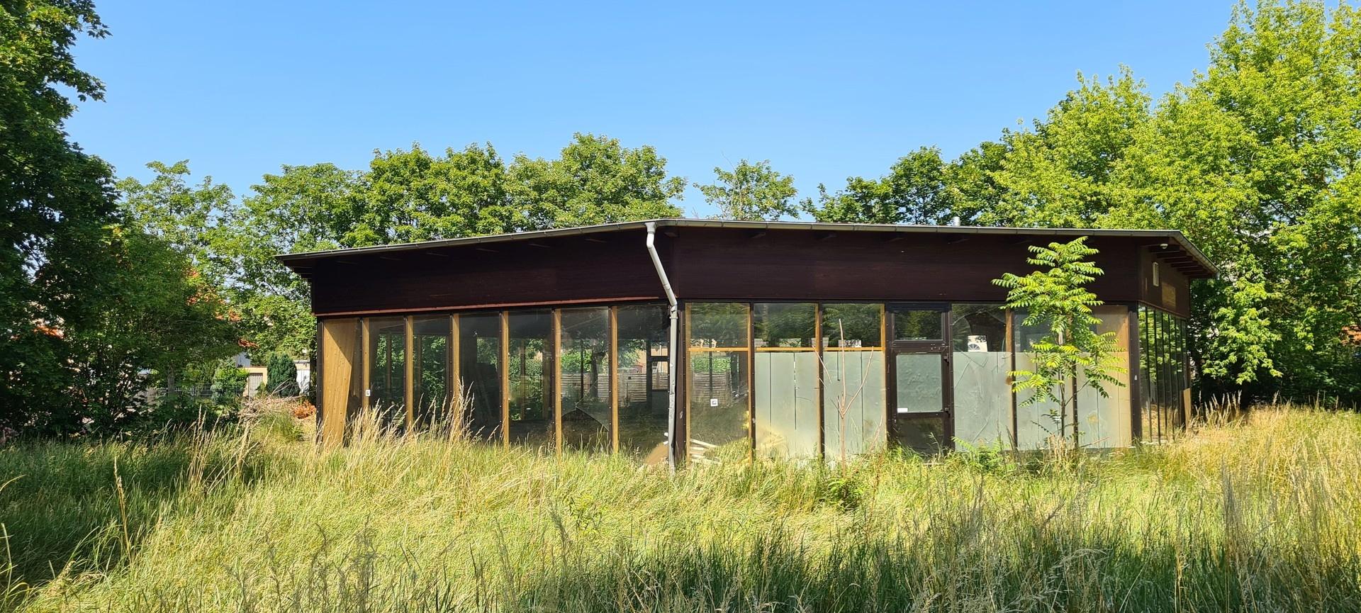 Pavillon-Rohbau Süd