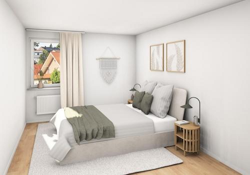 Schlafzimmer-Einrichtungsbeisp