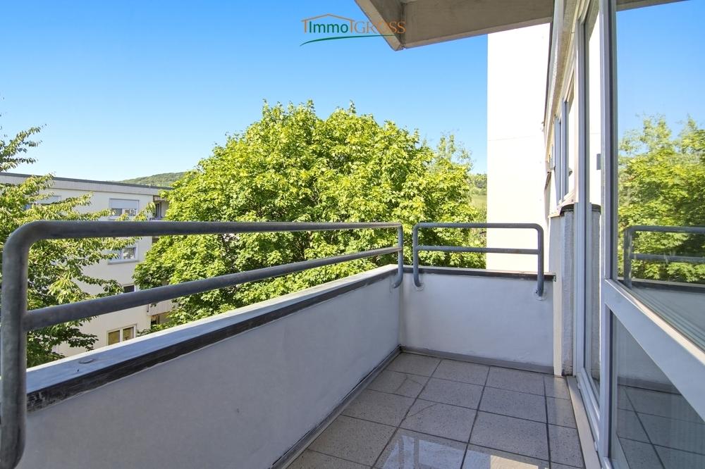 Weiterer Balkon der Wohnung