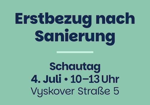 Erstbezug nach Sanierung in der Vyskover Straße