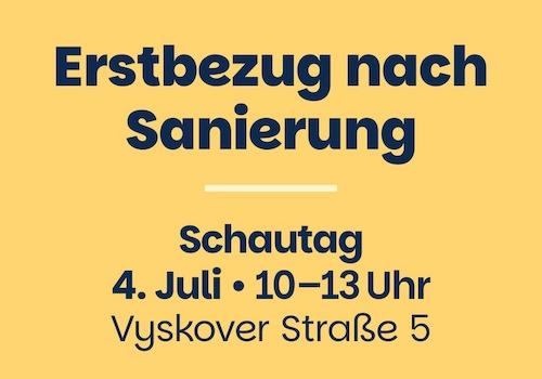 Schautag in der Vyskover Straße