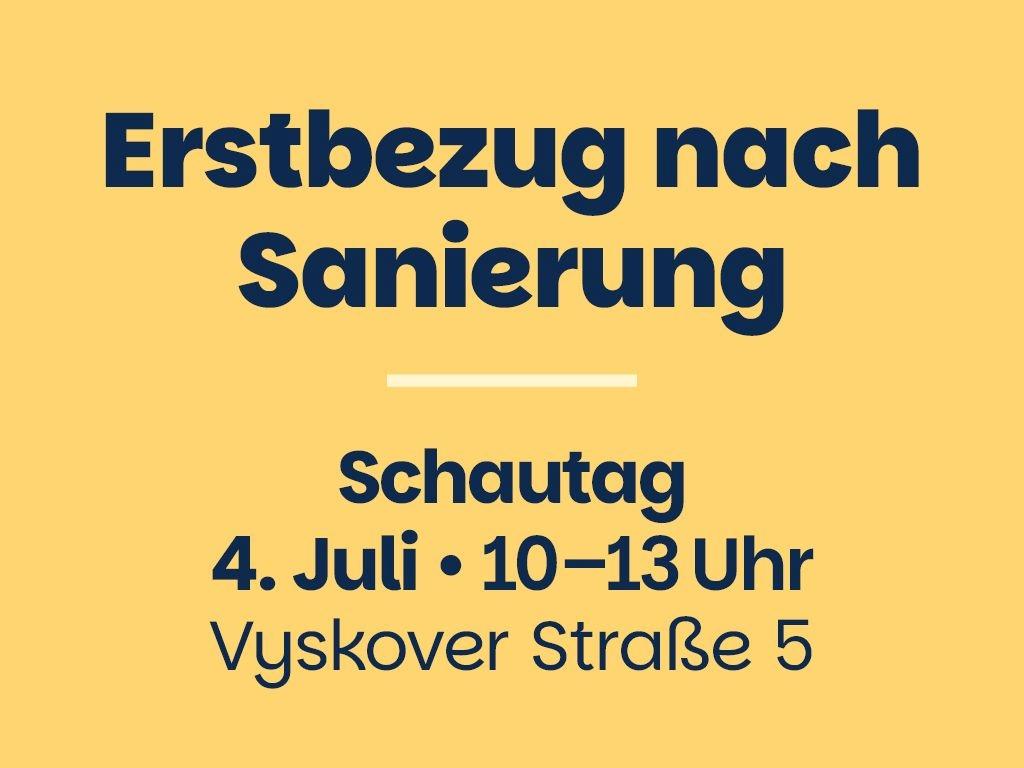 Schautag in der Vyskover Straße