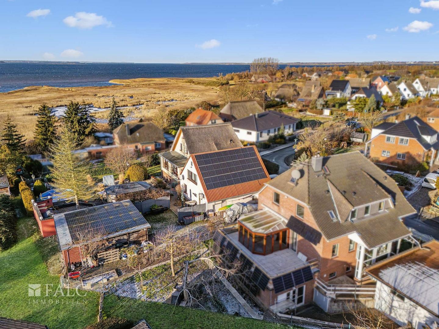 Blick auf die Bucht