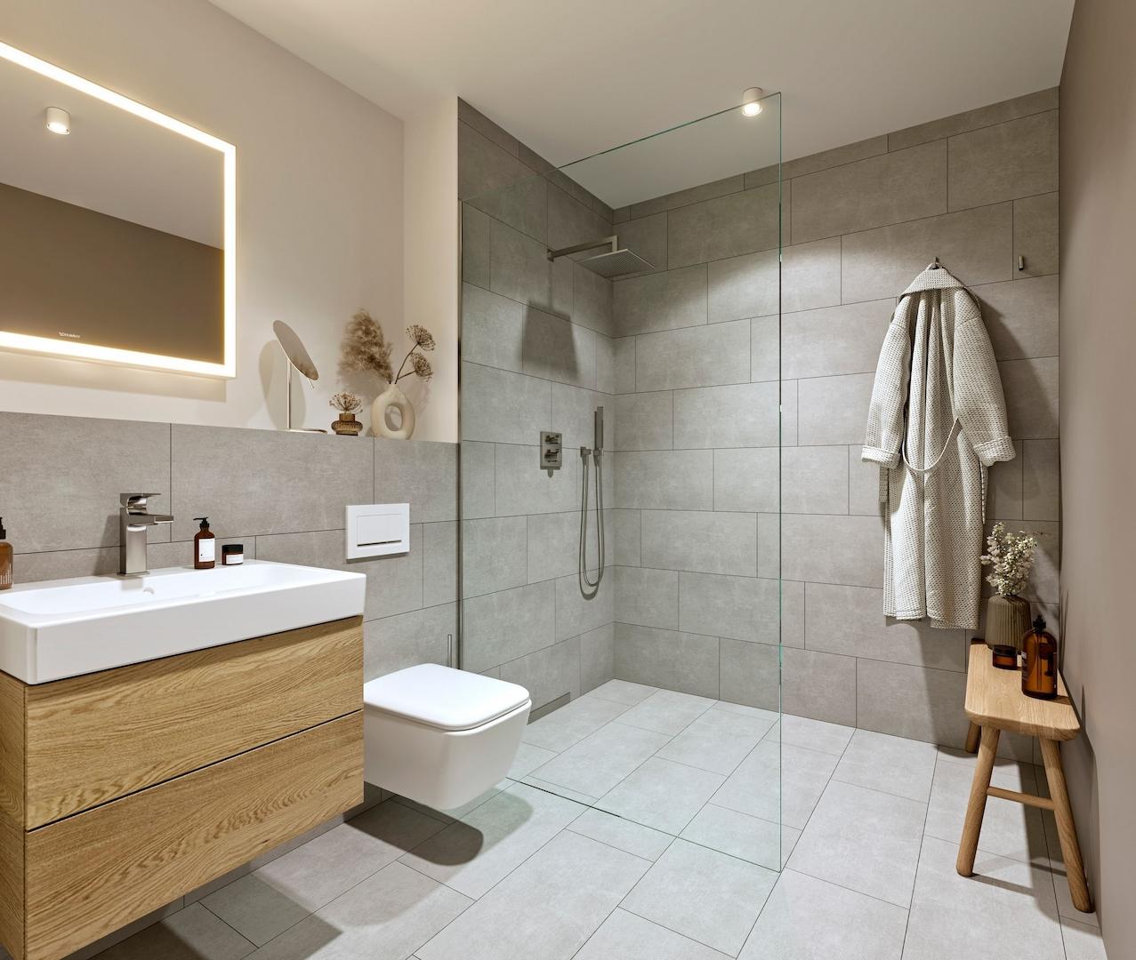 Modernes Badezimmer