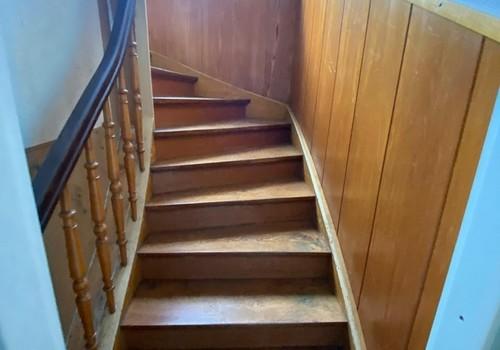 Treppe zur Wohnung