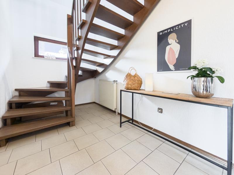 Treppe zum Homeoffice