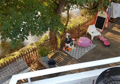 Blick von der Terrasse