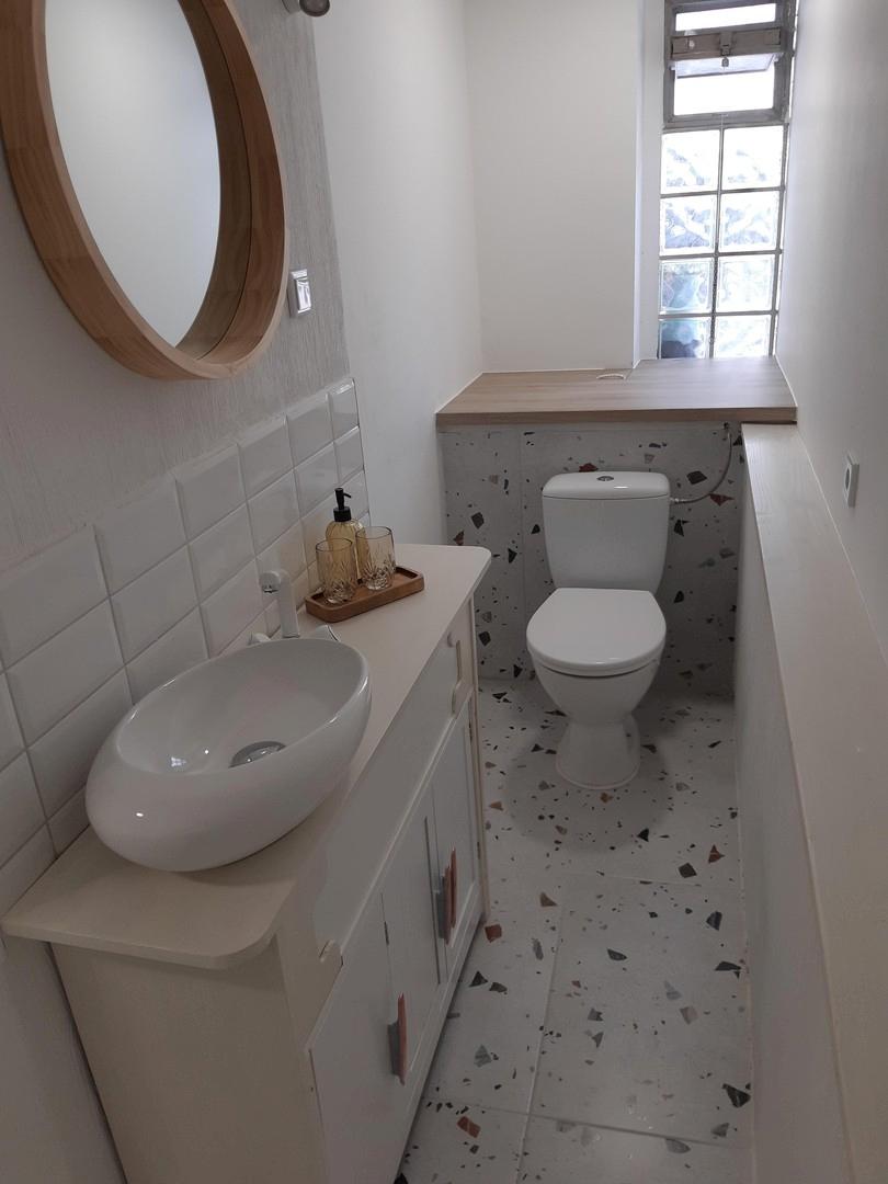 Toilette Anbau