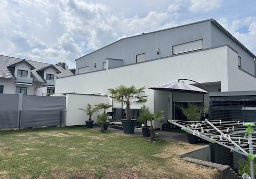 Gartenanischt links