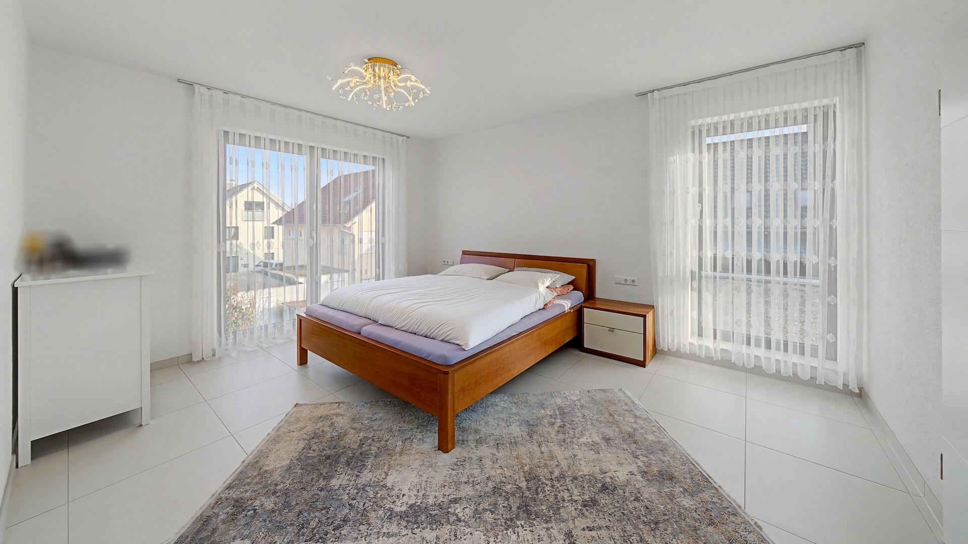 Schlafzimmer mit Ankleide