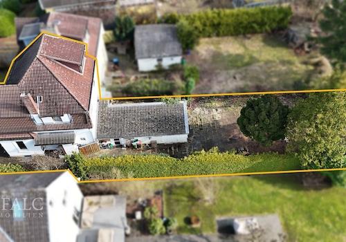 Luftbild: Das gesamte Grundstückspotential im Überblick