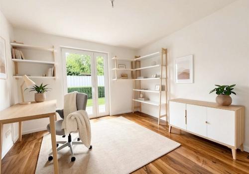 Schlafzimmer/Homeoffice - KI