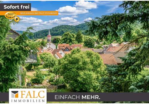 Blick vom Balkon