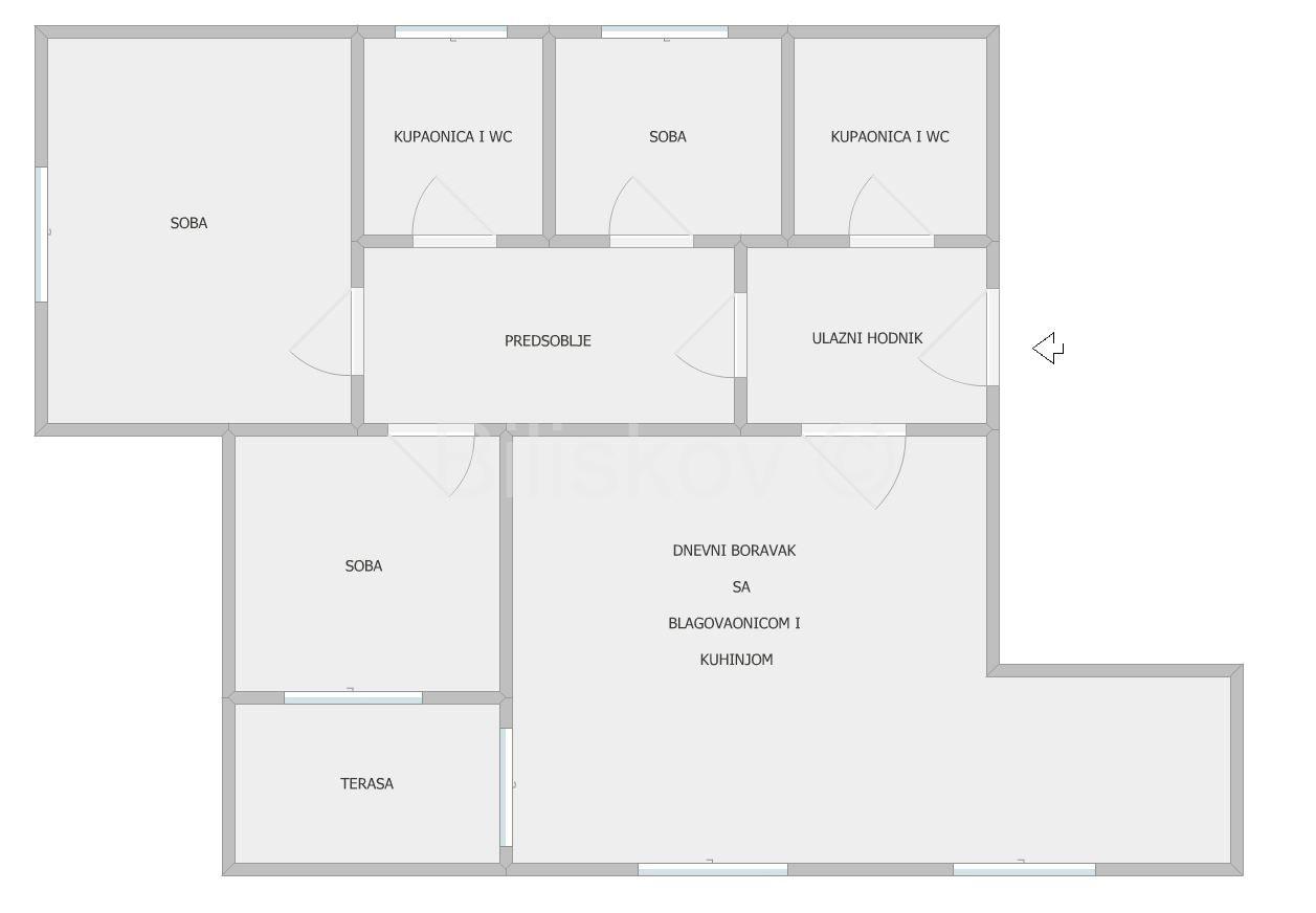 Wohnung im Wohngebäude, Miete, Zagreb, Maksimir