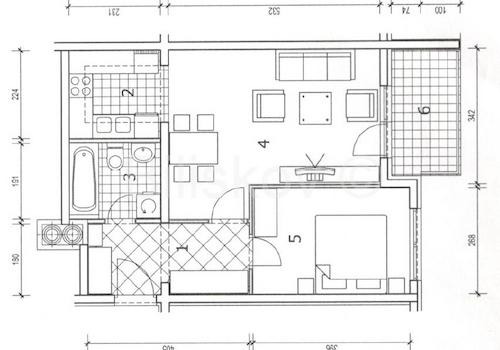 Wohnung im Wohngebäude, Miete, Zagreb, Trnje