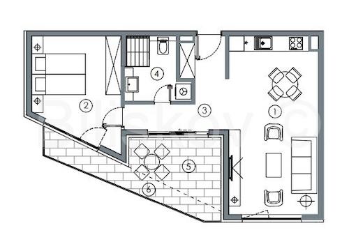 Wohnung im Wohngebäude, Verkauf, Makarska, Makarska
