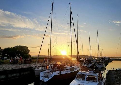 Abendstimmung am Hafen