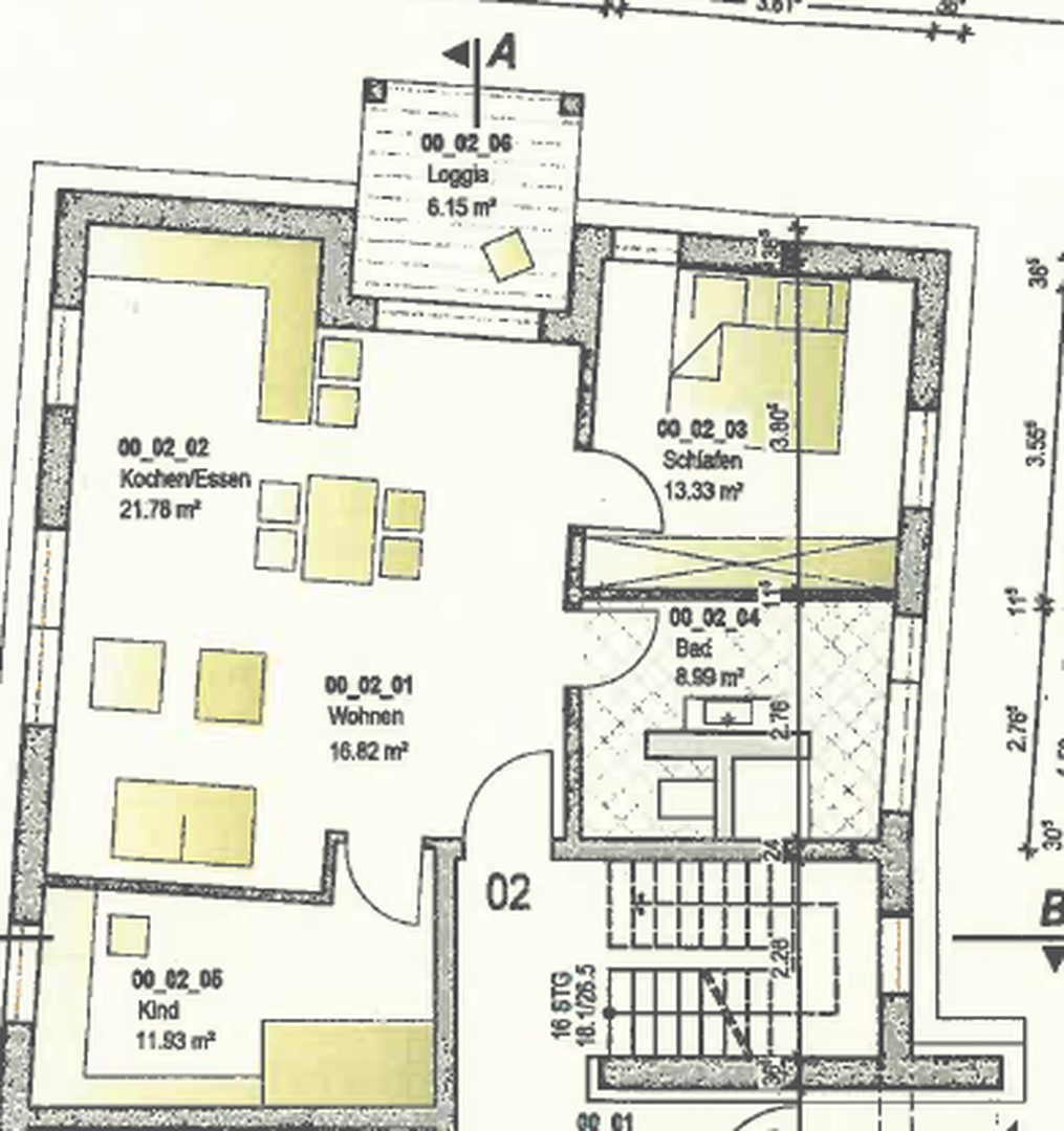 Grundriss Wohnung EG