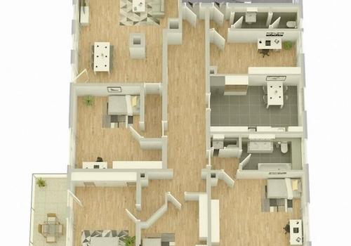Grundriss (ohne externes Büro)