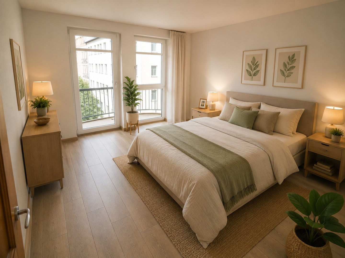 Schlafzimmer visualisiert