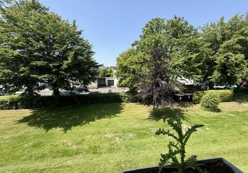 Blick vom Balkon