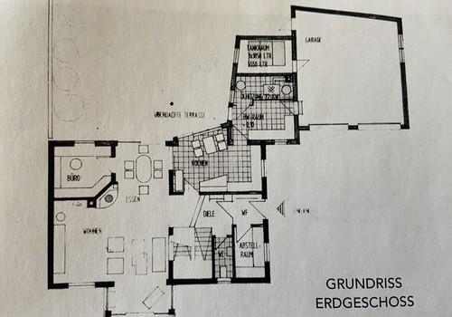 Grundriß Erdgeschoß