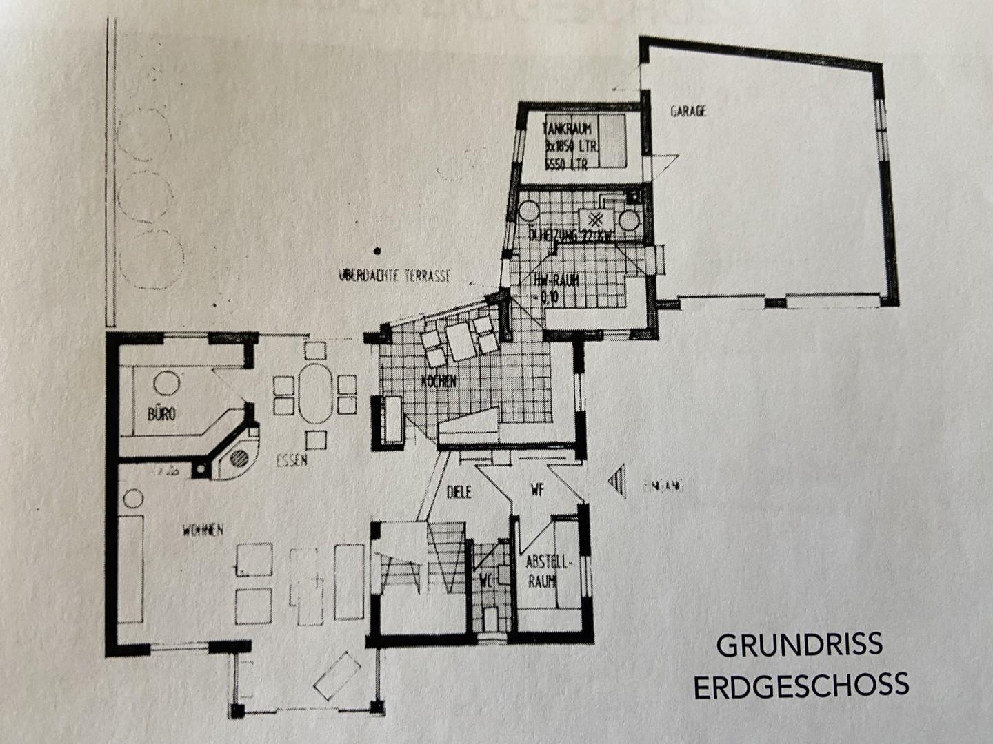 Grundriß Erdgeschoß